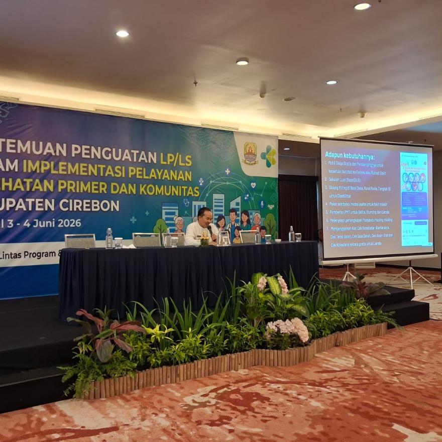 Kuwu Panambangan Didaulat Menjadi Narasumber di Pertemuan Penguatan Posyandu ILP seKabupaten Cirebon